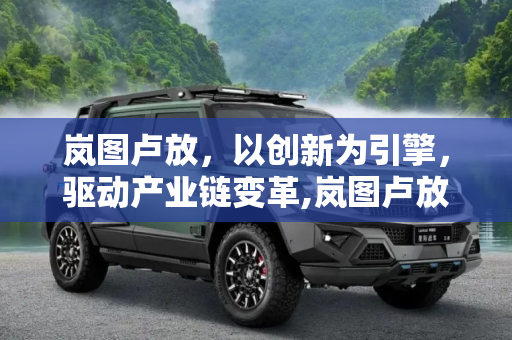 岚图卢放，以创新为引擎，驱动产业链变革,岚图卢放：创新是产业链变革的第一动力