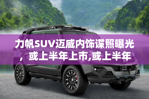 力帆SUV迈威内饰谍照曝光，或上半年上市,或上半年上市 力帆SUV迈威内饰谍照曝光