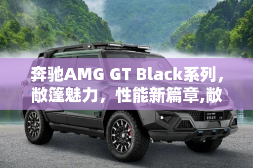 奔驰AMG GT Black系列，敞篷魅力，性能新篇章,敞篷/Black系列 AMG GT将推多款衍生车