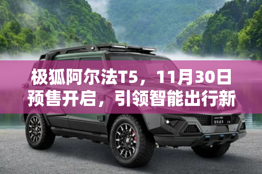 极狐阿尔法T5，11月30日预售开启，引领智能出行新风尚,极狐 阿尔法T5将于11月30日开启预售
