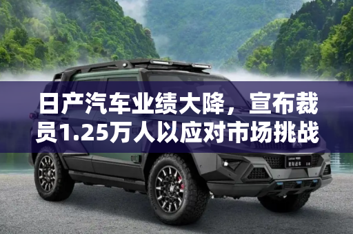 日产汽车业绩大降，宣布裁员1.25万人以应对市场挑战,业绩大降 日产汽车宣布裁员1.25万人