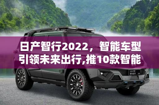 日产智行2022，智能车型引领未来出行,推10款智能车型 日产智行2022导入计划