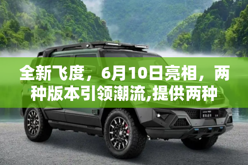 全新飞度，6月10日亮相，两种版本引领潮流,提供两种版本 全新飞度或于6月10日亮相