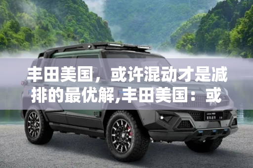 丰田美国，或许混动才是减排的最优解,丰田美国：或许混动才是减排的最优解