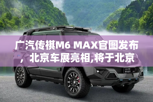 广汽传祺M6 MAX官图发布，北京车展亮相,将于北京车展亮相 广汽传祺M6 MAX官图