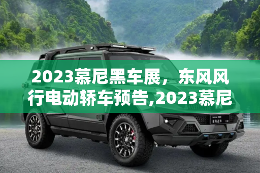 2023慕尼黑车展，东风风行电动轿车预告,2023慕尼黑车展：东风风行电动轿车预告