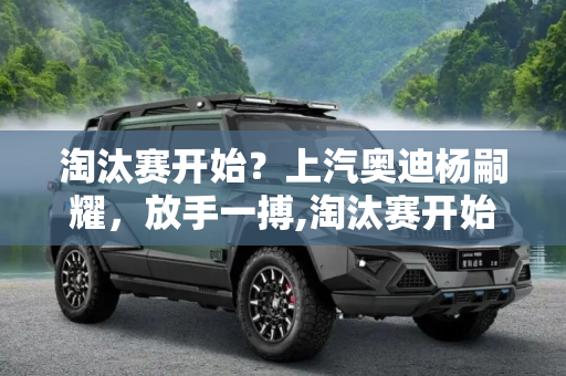 淘汰赛开始？上汽奥迪杨嗣耀，放手一搏,淘汰赛开始？上汽奥迪杨嗣耀：放手一搏