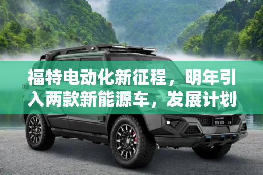 福特电动化新征程，明年引入两款新能源车，发展计划全解析,明年引入2款新能源车 福特发展计划发布
