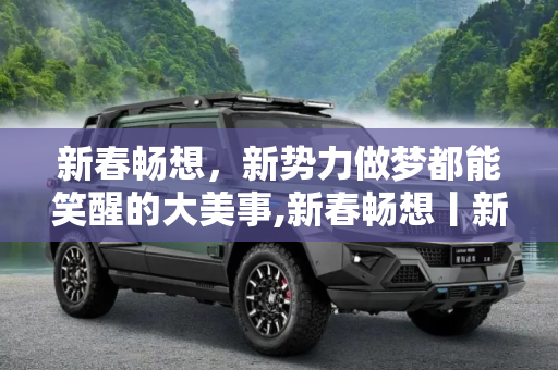 新春畅想，新势力做梦都能笑醒的大美事,新春畅想丨新势力做梦都能笑醒的大美事