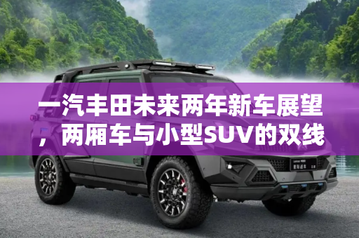 一汽丰田未来两年新车展望，两厢车与小型SUV的双线布局,两厢车/小型SUV 一汽丰田明后年推2新车