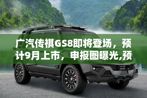 广汽传祺GS8即将登场，预计9月上市，申报图曝光,预计9月上市 广汽传祺GS8申报图曝光
