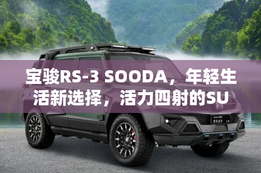 宝骏RS-3 SOODA，年轻生活新选择，活力四射的SUV新风尚,新款宝骏RS-3官宣定名“RS-3 SOODA”