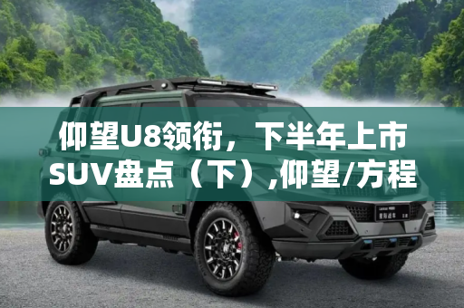 仰望U8领衔，下半年上市SUV盘点（下）,仰望/方程豹领衔 下半年上市SUV（下）