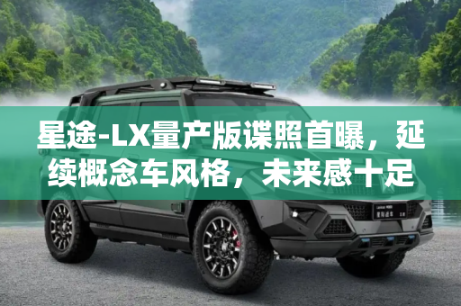 星途-LX量产版谍照首曝，延续概念车风格，未来感十足,延续概念车风格 星途-LX量产版谍照首曝