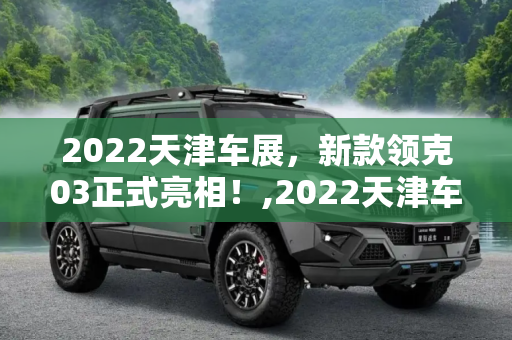 2022天津车展，新款领克03正式亮相！,2022天津车展：新款领克03正式亮相！
