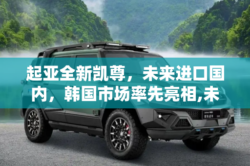 起亚全新凯尊，未来进口国内，韩国市场率先亮相,未来将进口国内 起亚全新凯尊韩国亮相