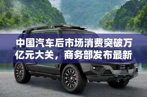 中国汽车后市场消费突破万亿元大关，商务部发布最新数据,商务部:我国汽车后市场消费超1万亿元