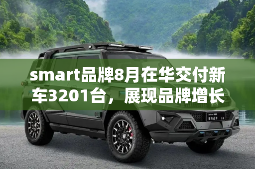 smart品牌8月在华交付新车3201台，展现品牌增长势头,smart品牌8月在华交付新车共计3201台