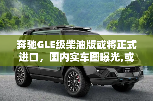 奔驰GLE级柴油版或将正式进口，国内实车图曝光,或将正式进口 GLE级柴油版国内实车图