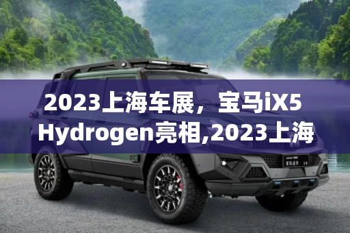 2023上海车展，宝马iX5 Hydrogen亮相,2023上海车展：宝马iX5 Hydrogen亮相