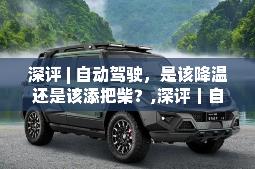 深评 | 自动驾驶，是该降温还是该添把柴？,深评丨自动驾驶是该降温还是该添把柴？
