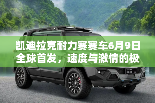 凯迪拉克耐力赛赛车6月9日全球首发，速度与激情的极致体验,6月9日首发 凯迪拉克耐力赛赛车预告