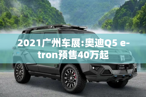 2021广州车展:奥迪Q5 e-tron预售40万起