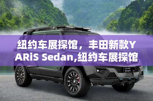 纽约车展探馆，丰田新款YARiS Sedan,纽约车展探馆：丰田新款YARiS sedan