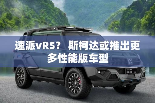 速派vRS？ 斯柯达或推出更多性能版车型