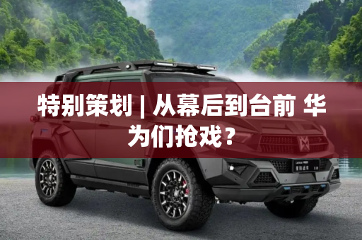 特别策划 | 从幕后到台前 华为们抢戏？