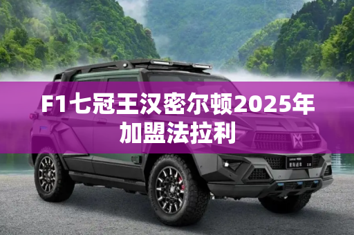 F1七冠王汉密尔顿2025年加盟法拉利