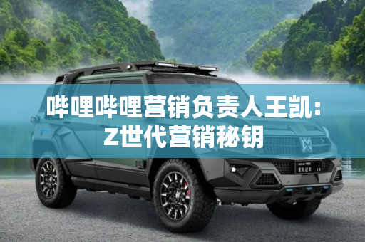 哔哩哔哩营销负责人王凯:Z世代营销秘钥