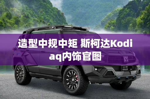 造型中规中矩 斯柯达Kodiaq内饰官图