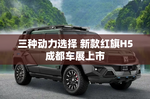 三种动力选择 新款红旗H5成都车展上市