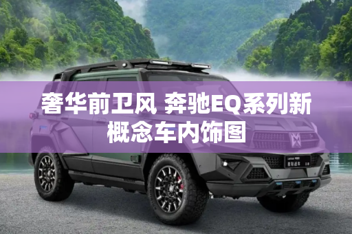 奢华前卫风 奔驰EQ系列新概念车内饰图