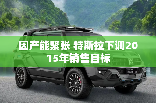 因产能紧张 特斯拉下调2015年销售目标
