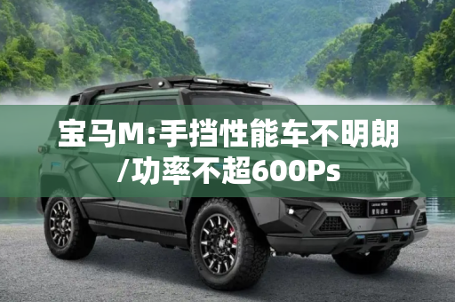 宝马M:手挡性能车不明朗/功率不超600Ps