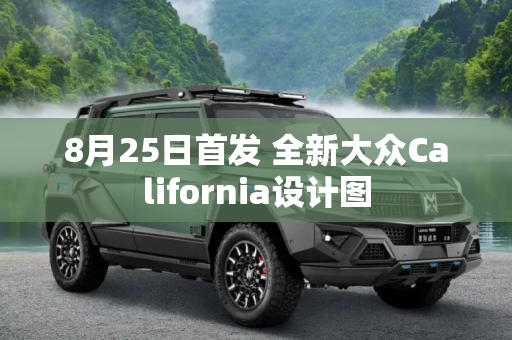 8月25日首发 全新大众California设计图