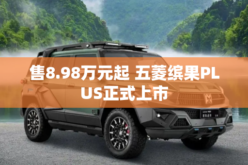 售8.98万元起 五菱缤果PLUS正式上市