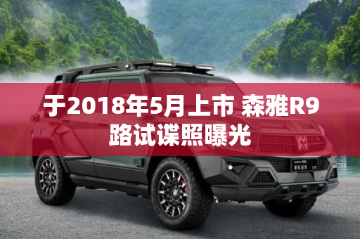 于2018年5月上市 森雅R9路试谍照曝光