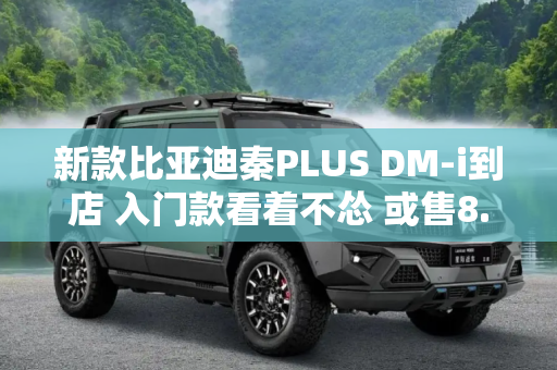 新款比亚迪秦PLUS DM-i到店 入门款看着不怂 或售8.98万元起？
