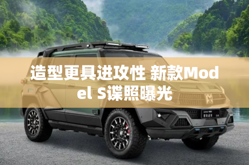 造型更具进攻性 新款Model S谍照曝光
