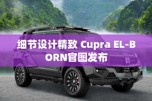 细节设计精致 Cupra EL-BORN官图发布