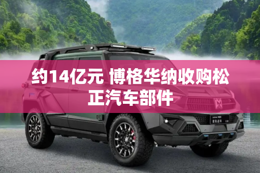 约14亿元 博格华纳收购松正汽车部件