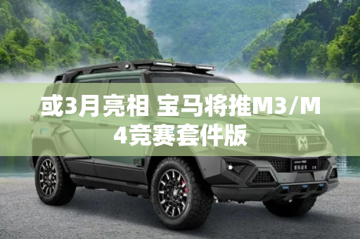 或3月亮相 宝马将推M3/M4竞赛套件版