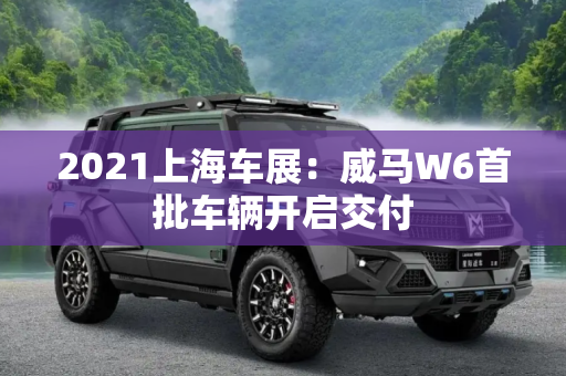 2021上海车展：威马W6首批车辆开启交付