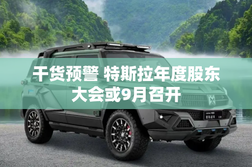 干货预警 特斯拉年度股东大会或9月召开