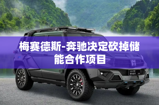 梅赛德斯-奔驰决定砍掉储能合作项目
