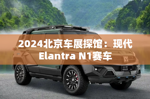 2024北京车展探馆：现代Elantra N1赛车