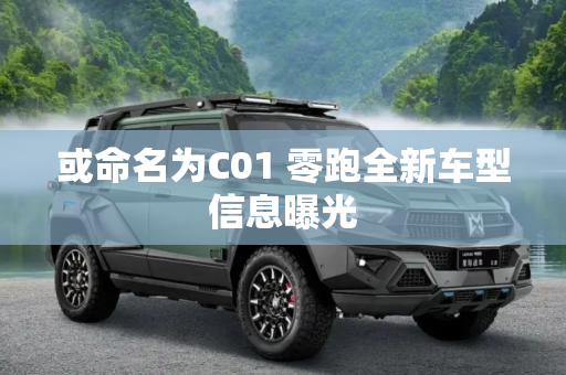 或命名为C01 零跑全新车型信息曝光